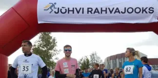 Йыхвиский народный бег выиграл таллиннец Марк Абнер