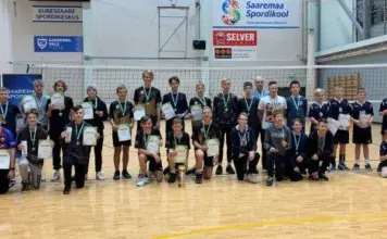 Команда мальчиков из Нарвы заняла третье место на чемпионате спортсоюза «Йыуд»