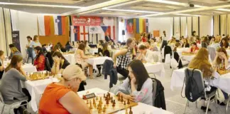 Май Нарва представляет Эстонию на чемпионате Европы по шахматам