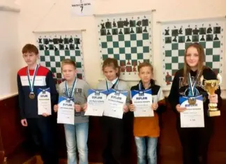 Команда Кохтла-Ярвеской Кесклиннаской основной школы выиграла чемпионат Эстонии по быстрым шахматам