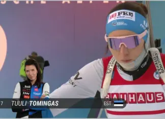 Туули Томингас заняла 10 в гонке преследования на чемпионате мира по биатлону