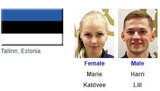 Cильнейшая эстонская пара керлингистов участвует в финале серии Mixed Doubles Superseries