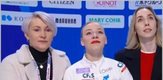 Нина Петрыкина обеспечила себе место в произвольной программе ЧМ