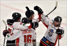 Jäähoki. Mäng Viru Sputniku ja PSK vahel. 23. november 2025.