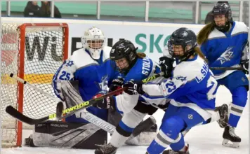 Jäähoki maailmameistrivõistlused naiste võistkondade seas. Kohtla-Järve. Eesti – Iisrael. 1. märts 2026