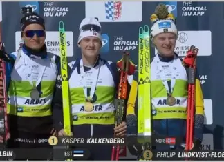 Якоб Кульбин завоевал серебро в гонке с общего старта на чемпионате мира среди юниоров и юношей