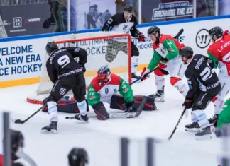 Команда Team Estonia начала турнир 3×3 Ultimate Hockey Breaking the Ice с победы и поражения