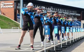 Сборная Эстонии по биатлону начала подготовку к сезону в Отепя biathlon suvi