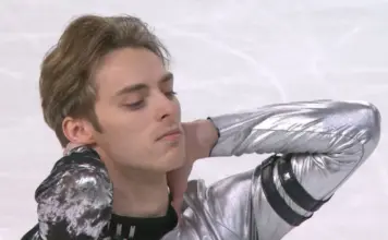 Александр Селевко занимает второе место после короткой программы на этапе Гран-при в Анже a selevko